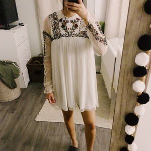 Zara Trafaluc Detailed Dress